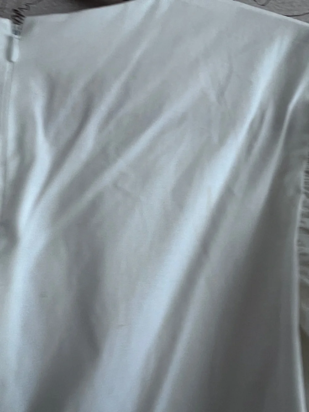 Brock collection‎ white puff sleeve peplum blouse - Picture 8 of 12